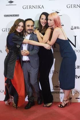 September 5, 2016 - Madrid, Madrid, Spain - Maria Valverde, Koldo Serra, Barbara Goenaga, Ingrid Garcia Jonsson attended Gernika premiere at Palafox Cinema on September 5, 2016 in Madrid Madrid Spain  - ZUMAg15_