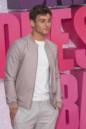 London, UK. 5 September 2016. Sportsman Tom Daley. VIP red carpet arrivals for the World Premiere of the movie Bridget Jones s Baby in Leicester Square, London. Bridget Jones s Baby, World Premiere, London, UK