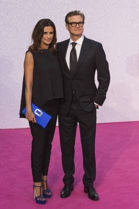 London, UK. 5 September 2016. Livia Giuggioli and Colin Firth. VIP red carpet arrivals for the World Premiere of the movie Bridget Jones s Baby in Leicester Square, London. Bridget Jones s Baby, World Premiere, London, UK