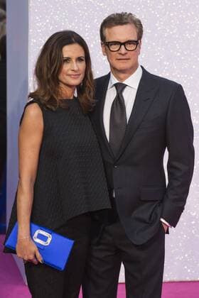 London, UK. 5 September 2016. Livia Giuggioli and Colin Firth. VIP red carpet arrivals for the World Premiere of the movie Bridget Jones s Baby in Leicester Square, London. Bridget Jones s Baby, World Premiere, London, UK