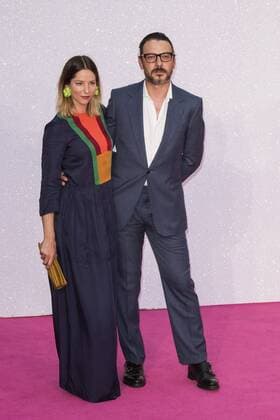 London, UK. 5 September 2016. Sienna Guillory and Enzo Cilenti. VIP red carpet arrivals for the World Premiere of the movie Bridget Jones s Baby in Leicester Square, London. Bridget Jones s Baby, World Premiere, London, UK
