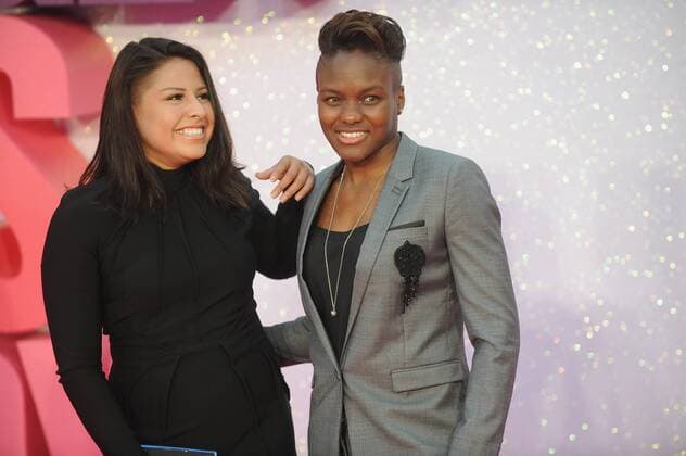 September 5, 2016 - England, United Kingdom - Nicola Adams attends the World Premiere of Bridget Jone s Baby at Odeon Leciester Square. United Kingdom - ZUMAs147