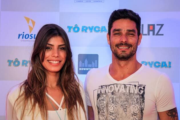 RIO DE JANEIRO, RJ - 05.09.2016: PRÉ ESTRÉIA DO FILME TÔ RYCA - Franciele and Diego during Pre premiere of the movie Tô Ryca, new film of Downtown Filmes and Paris Filmes, which opens in theaters on 22 09, held in Kinoplex Shopping Rio Sul in Rio de Janeiro, RJ. x1199009x  AndréxHorta