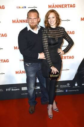 Axel Stein und Lavinia Wilson bei der Premiere des Kinofilms Männertag im Mathäser Filmpalast. München, 05.09.2016 Foto:xP.xSchönbergerx xFuturexImage