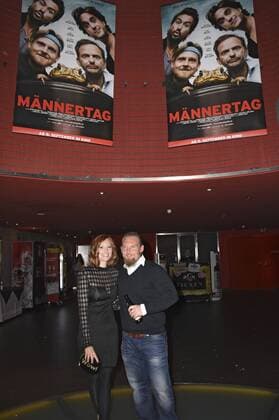 Lavinia Wilson und Axel Stein bei der Premiere des Kinofilms Männertag im Mathäser Filmpalast. München, 05.09.2016 Foto:xP.xSchönbergerx xFuturexImage