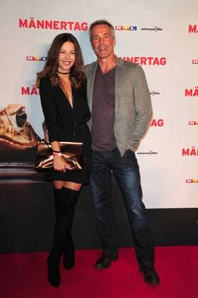 Lena Meckel und Hannes Jaenicke bei der Film Premiere von Männertag am 5.09.2016 in München Maennertag Kinopremiere in Muenchen, 2016 