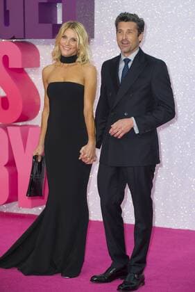 Bridget Jones s Baby Premiere London.UK. Patrick Dempsey and Jillian Fink at the world premiere of Bridget Jones s Baby at Odeon Leicester Square. 5th September 2016. LMK386-61341-060916. 