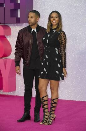 Bridget Jones s Baby Premiere London.UK. Marvin Humes and Rochelle Humes at the world premiere of Bridget Jones s Baby at Odeon Leicester Square. 5th September 2016. LMK386-61341-060916. 