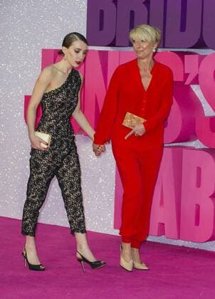 Bridget Jones s Baby Premiere London.UK. Gala Wise and Emma Thompson at the world premiere of Bridget Jones s Baby at Odeon Leicester Square. 5th September 2016. LMK386-61341-060916. 