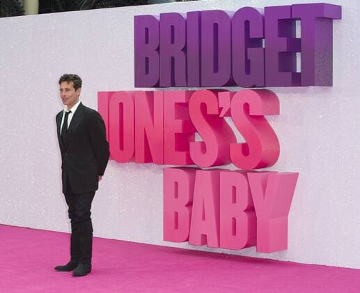 Bridget Jones s Baby Premiere London.UK. James Callis at the world premiere of Bridget Jones s Baby at Odeon Leicester Square. 5th September 2016. LMK386-61341-060916. 