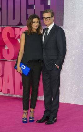 Bridget Jones s Baby Premiere London.UK. Colin Firth and Livia Giuggioli at the world premiere of Bridget Jones s Baby at Odeon Leicester Square. 5th September 2016. LMK386-61341-060916. 