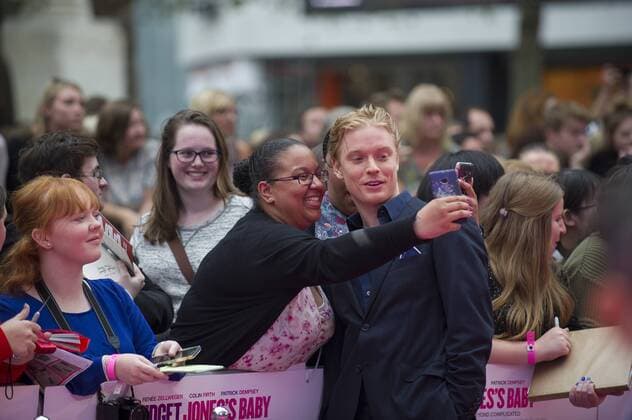 Bridget Jones s Baby Premiere London.UK. Freddie Fox at the world premiere of Bridget Jones s Baby at Odeon Leicester Square. 5th September 2016. LMK386-61341-060916. 