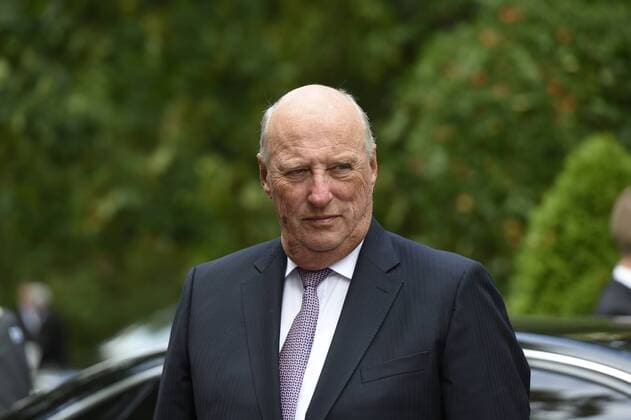Staatsbesuch von König Harald von Norwegen in Finnland 20160906, Helsinki, Finland. Norwegian Royal Couple King Harald V and Queen Sonja on a four day state visit to Finland. The King and the Queen met Finnish Prime Minister Juha Sipilä at the Prime Minister s Official Residence Kesäranta. 