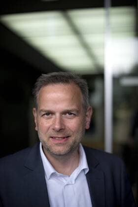Leif-Erik Holm, AfD DEU, Deutschland, Germany, Berlin, 05.09.2016 Leif-Erik Holm, Spitzenkandidat der AfD in Mecklenburg-Vorpommern. Portrait nach der Pressekonferenz der AfD, Alternative fuer Deutschland, in Berlin. Leif-Erik Holm, top candidate for the AFD in Mecklenburg-Vorpommern. Portrait after a press conference of the Alternative fuer Deutschland, Alternative for Germany, in Berlin