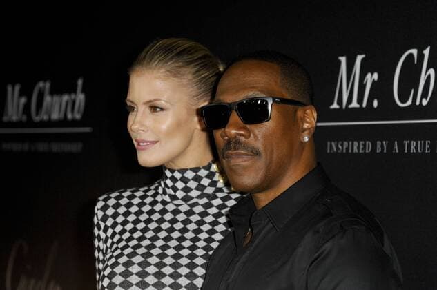 Eddie Murphy & Paige Butcher MR. CHURCH FILM PREMIERE Hollywood Patrick Rideaux PicturePerfect