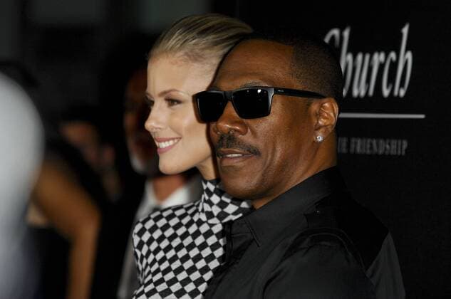 Eddie Murphy & Paige Butcher MR. CHURCH FILM PREMIERE Hollywood Patrick Rideaux PicturePerfect