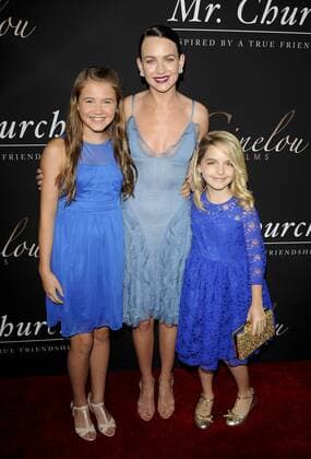 Britt Robertson with Natalie Coughlin & McKenna Grace MR. CHURCH FILM PREMIERE Hollywood Patrick Rideaux PicturePerfect
