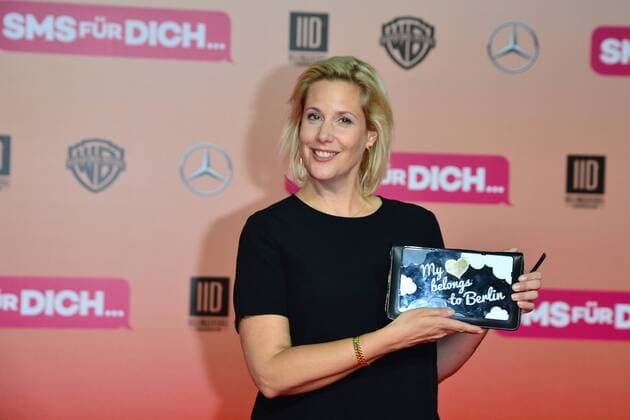 Weltpremiere SMS fuer Dich Anika Decker Ankunft zur Weltpremiere SMS fuer Dich im CineStar im Sony Center in Berlin am 06.09.2016