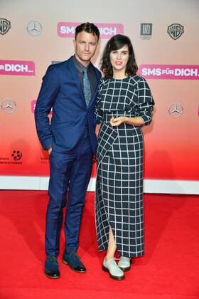 Weltpremiere SMS fuer Dich Friedrich Muecke, Nora Tschirner Ankunft zur Weltpremiere SMS fuer Dich im CineStar im Sony Center in Berlin am 06.09.2016