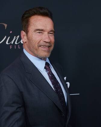 Actor and former California governor Arnold Schwarzenegger attends the premiere of the motion picture drama Mr. Church at the ArcLight Cinema Dome in the Hollywood section of Los Angeles on September 6, 2016. Storyline: Mr. Church tells the story of a unique friendship that develops when a little girl and her dying mother retain the services of a talented cook - Henry Joseph Church. What begins as a six month arrangement instead spans fifteen years, and creates a family bond that lasts forever.  LAP2016090621 JIMxRUYMEN