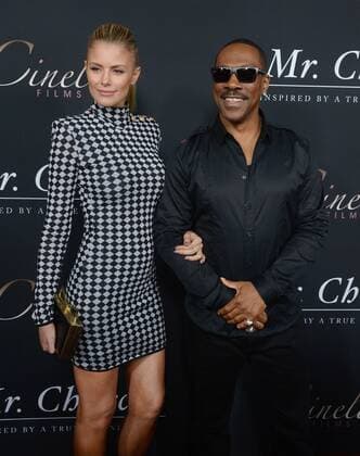 Cast member Eddie Murphy and his girlfriend, Australian actress Paige Butcher attend the premiere of the motion picture drama Mr. Church at the ArcLight Cinema Dome in the Hollywood section of Los Angeles on September 6, 2016. Storyline: Mr. Church tells the story of a unique friendship that develops when a little girl and her dying mother retain the services of a talented cook - Henry Joseph Church. What begins as a six month arrangement instead spans fifteen years, and creates a family bond that lasts forever.  LAP2016090609 JIMxRUYMEN