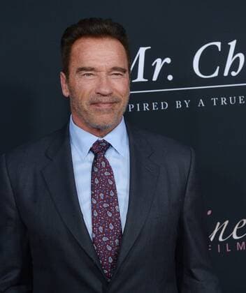 Actor and former California governor Arnold Schwarzenegger attends the premiere of the motion picture drama Mr. Church at the ArcLight Cinema Dome in the Hollywood section of Los Angeles on September 6, 2016. Storyline: Mr. Church tells the story of a unique friendship that develops when a little girl and her dying mother retain the services of a talented cook - Henry Joseph Church. What begins as a six month arrangement instead spans fifteen years, and creates a family bond that lasts forever.  LAP2016090622 JIMxRUYMEN