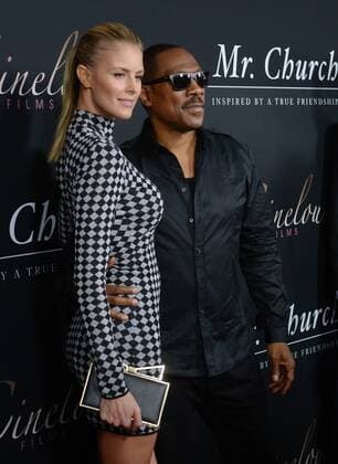 Cast member Eddie Murphy and his girlfriend, Australian actress Paige Butcher attend the premiere of the motion picture drama Mr. Church at the ArcLight Cinema Dome in the Hollywood section of Los Angeles on September 6, 2016. Storyline: Mr. Church tells the story of a unique friendship that develops when a little girl and her dying mother retain the services of a talented cook - Henry Joseph Church. What begins as a six month arrangement instead spans fifteen years, and creates a family bond that lasts forever.  LAP2016090628 JIMxRUYMEN