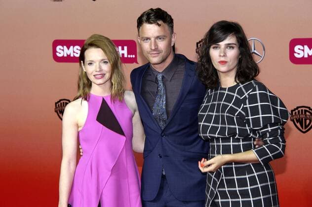 Karoline Herfurth, Friedrich Mücke und Nora Tschirner bei der Premiere des Kinofilms SMS für dich im CineStar Sony Center. Berlin, 06.09.2016 Foto:xA.xBuggex xFuturexImage