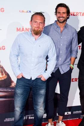 Axel Stein, Tom Beck bei der Premiere - Männertag - am 06.09.2016 in Köln. Premiere - Männertag - in Köln