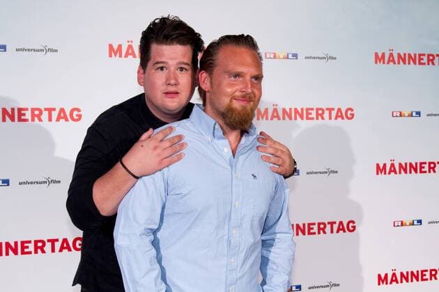 Chris Tall, Axel Stein bei der Premiere - Männertag - am 06.09.2016 in Köln. Premiere - Männertag - in Köln