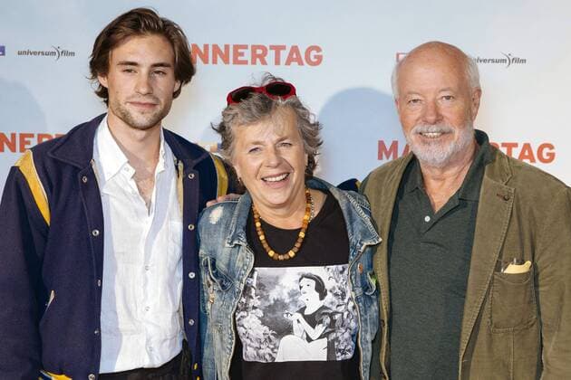 Jeremy Mockridge, Margie Kinsky und Bill Mockridge bei der Premiere des Kinofilms Männertag im Cinenova. Köln, 06.09.2016 Foto:xC.xHardtx xFuturexImage