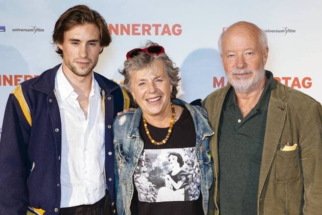 Jeremy Mockridge, Margie Kinsky und Bill Mockridge bei der Premiere des Kinofilms Männertag im Cinenova. Köln, 06.09.2016 Foto:xC.xHardtx xFuturexImage