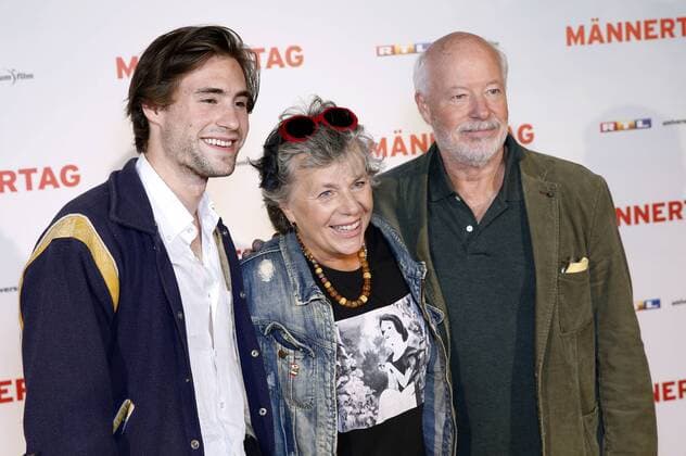 Jeremy Mockridge, Margie Kinsky und Bill Mockridge bei der Premiere des Kinofilms Männertag im Cinenova. Köln, 06.09.2016 Foto:xC.xHardtx xFuturexImage