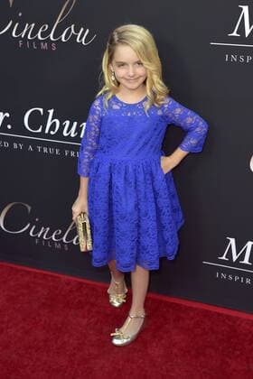 McKenna Grace bei der Premiere des Kinofilms Mr. Church im Arclight Hollywood. Los Angeles, 06.09.2016 Foto:xD.xStarbuckx xFuturexImage