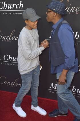 Arsenio Hall mit Sohn Arsenio Hall Jr. bei der Premiere des Kinofilms Mr. Church im Arclight Hollywood. Los Angeles, 06.09.2016 Foto:xD.xStarbuckx xFuturexImage