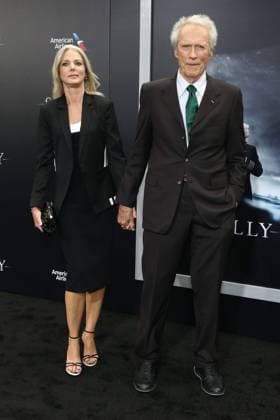 Clint Eastwood und Christina Sandera bei der Sully Film Premiere am 6.09.2016 in New York Sully Kino Premiere in New York City, 2016 