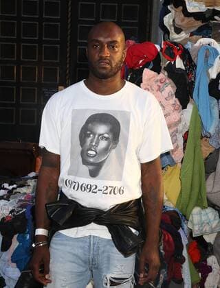 September 7, 2016 - New York, New York, U.S. - Designer VIRGIL ABLOH attends the fashion show presentation for Uniform: Heron Preston For DSNY held at DSNY Salt Shed during Fashion Week. New York U.S. - ZUMAk03_