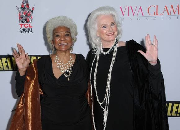September 7, 2016 - Hollywood, CA, United States - 07 September 2016 - Hollywood, California. NIchelle Nichols, Celeste Yarnall. Los Angeles Premiere of Unbelievable!!!!! held at TCL Chinese Theatre. Photo Credit: AdMedia Hollywood United States - ZUMAa123