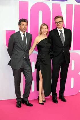 Patrick Dempsey, Renee Zellweger und Colin Firth bei der Bridget Jones Baby Filmpremiere am 7.09.2016 in Berlin Bridget Jones Baby Kino Premiere in Berlin, 2016 