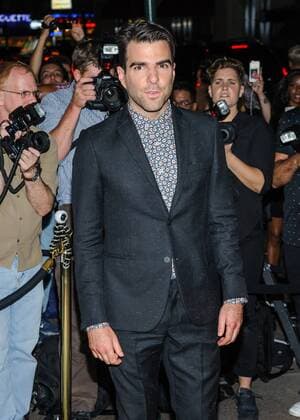 September 7, 2016 - New York, NY, United States - 07 September 2016 - New York, New York- Zachary Quinto. Tom Ford - Arrivals - September 2016 - New York Fashion Week. Photo Credit: Mario Santoro AdMedia New York United States - ZUMAa123