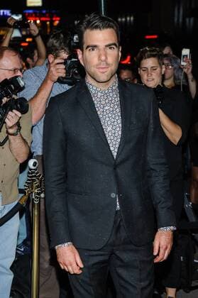 September 7, 2016 - New York, NY, United States - 07 September 2016 - New York, New York- Zachary Quinto. Tom Ford - Arrivals - September 2016 - New York Fashion Week. Photo Credit: Mario Santoro AdMedia New York United States - ZUMAa123