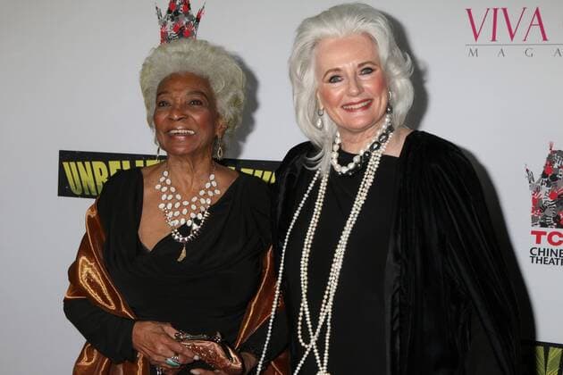 LOS ANGELES - SEP 7: Nichelle Nichols, Celeste Yarnall at the UNBELIEVABLE!!!!! Premiere at the TCL Chinese 6 Theaters on September 7, 2016 in Los Angeles, CA  Copyright: xKathyxHutchinsx