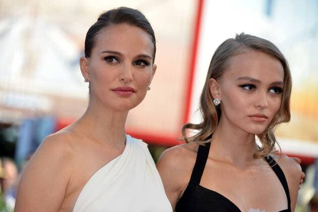 73rd Venice Film Festival, Red Carpet film Planetarium . Pictured: Natalie Portman, Lily Rose Depp  Copyright: xSimonexComi Veneziax2016x