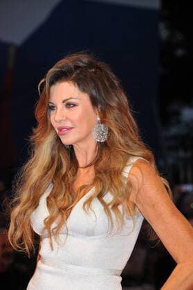73rd Venice Film Festival, Red Carpet Movie These Days . Pictured: Alba Parietti  Copyright: xVeneziax2016x