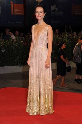 73rd Venice Film Festival, Red Carpet Movie These Days . Pictured: Marta Gastini  Copyright: xVeneziax2016x