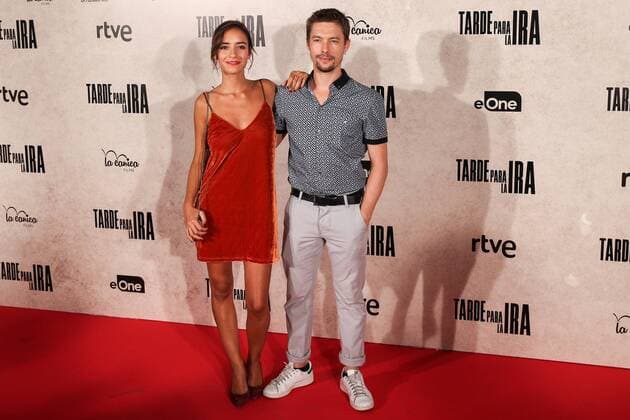 Tabata Cerezo and Ian Cornet during the premiere of the film Tarde para la Ira in Madrid. September 08, 2016.  (20160908047)