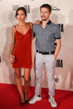 Tabata Cerezo and Ian Cornet during the premiere of the film Tarde para la Ira in Madrid. September 08, 2016.  (20160908049)