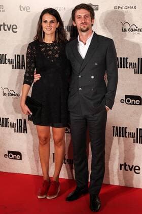 Raul Arebalo and Melania Mazos during the premiere of the film Tarde para la Ira in Madrid. September 08, 2016.  (20160908125)