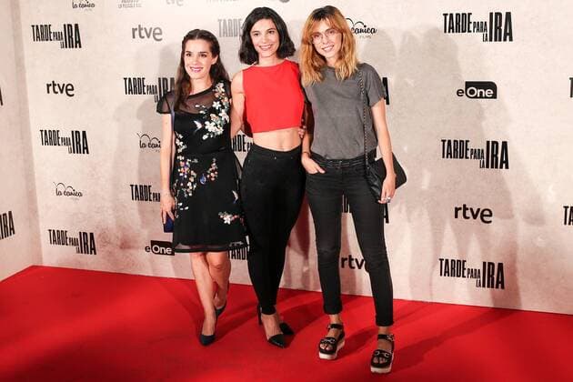 Irene Visedo and Leticia Dolera during the premiere of the film Tarde para la Ira in Madrid. September 08, 2016.  (20160908098)