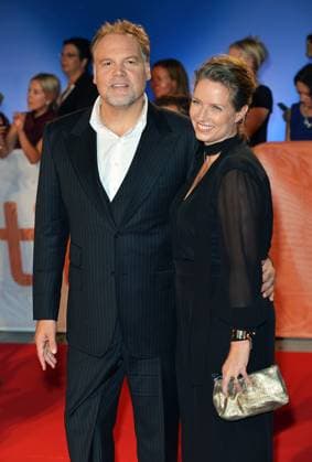 Toronto International Film Festival - The Magnificent Seven Filmpremiere Vincent D Onofrio and his wife Carin van der Donk arrive at the world premiere of The Magnificent Seven at Roy Thomson Hall on opening night of the Toronto International Film Festival in Toronto, Canada on September 8, 2016.  TOR2016090806 CHRISTINExCHEW